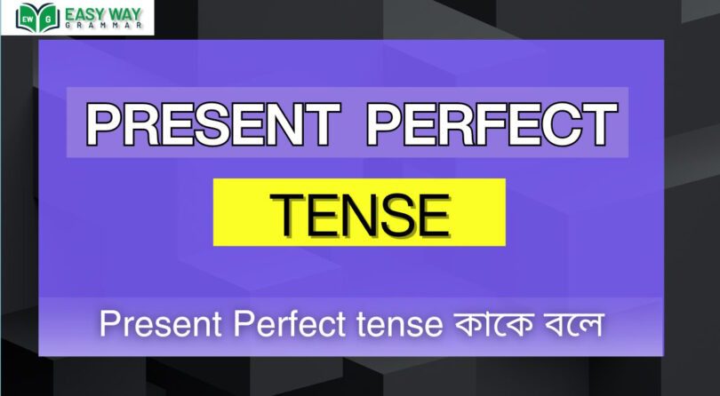 Present perfect Tense কাকে বলে