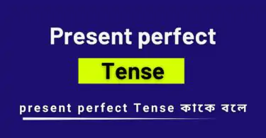 Present perfect Tense কাকে বলে