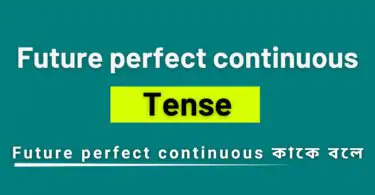 Future Perfect Continuous tense কাকে বলে ও এ