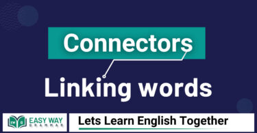 Connectors বা Linking words কাকে বলে